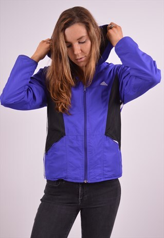 VINTAGE ADIDAS REVERSIBLE JACKET PURPLE