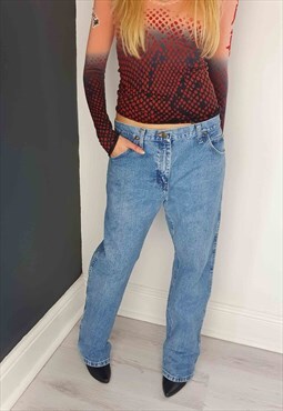 Women's Vintage Y2K WRANGLER Boyfriend Cut Jeans 