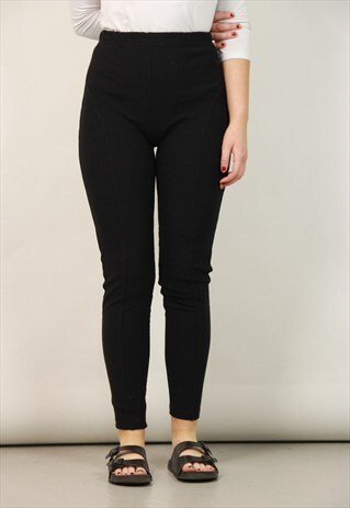 VINTAGE STRETCH HIGH WAISTED TROUSERS