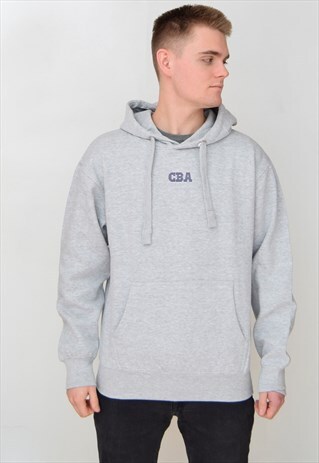 GREY CBA (NAVY) HOODIE