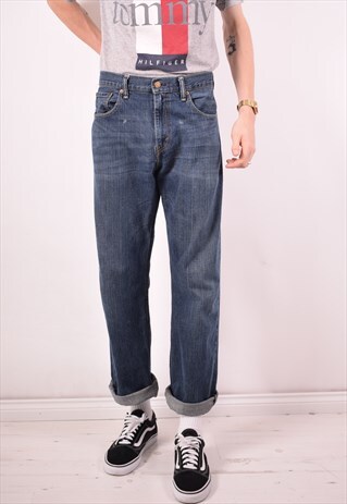 LEVI'S 569 MENS VINTAGE JEANS W32 L32 BLUE 90S