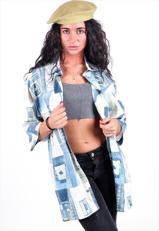 VINTAGE PATTERNED SHIRT S1111