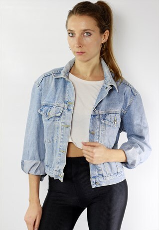DENIM JACKET / JEAN JACKET / 80S DENIM JACKET