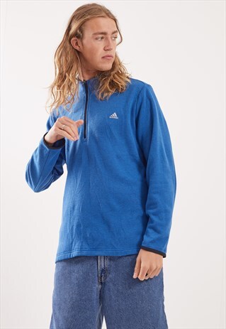 VINTAGE ADIDAS 1/4 ZIP SWEATSHIRT