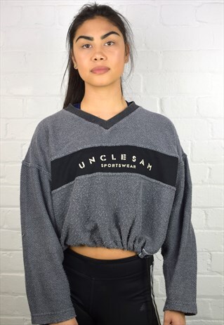 VINTAGE 90'S CROPPED SWEATSHIRT