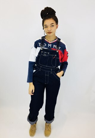VINTAGE DENIM DUNGAREES