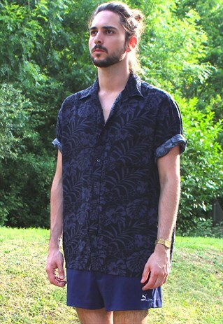 VINTAGE 90S HAWAIIAN USA SHIRT - MEDIUM - FESTIVAL COCKTAIL
