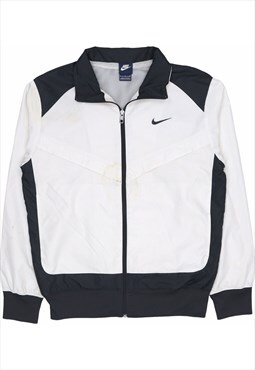 Vintage 90's Nike Windbreaker Retro Track Jacket White,