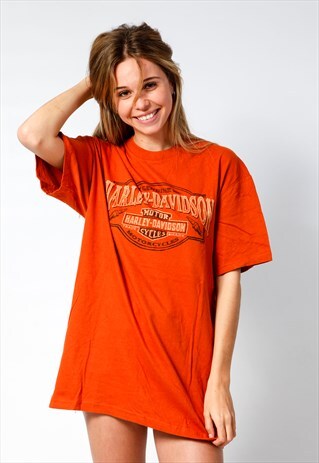 VINTAGE HARLEY DAVIDSON T-SHIRT DEAD STOCK