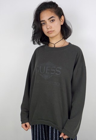 VINTAGE 90'S GUESS PULLOVER SWEATSHIRT
