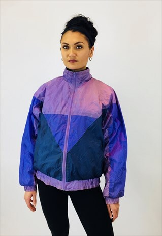 VINTAGE FESTIVAL 80S RAVE WINDBREAKER JACKET