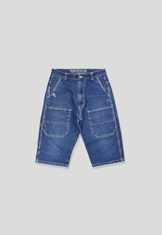 VINTAGE 90S ENERGIE EMBROIDERED DENIM SHORTS JORTS
