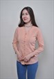 90S CUTE FLOWERS BLOUSE, VINTAGE PEARL BUTTONS EVENING SHIRT