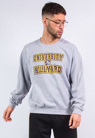 VINTAGE USA COLLEGE SWEATSHIRT UNIVERSITY OF HILLYARD