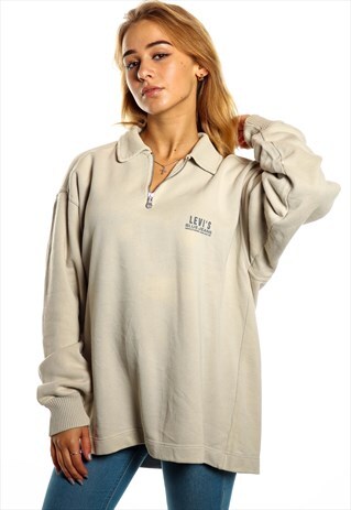 VINTAGE LEVIS 1/4 ZIP SWEATSHIRT SW298
