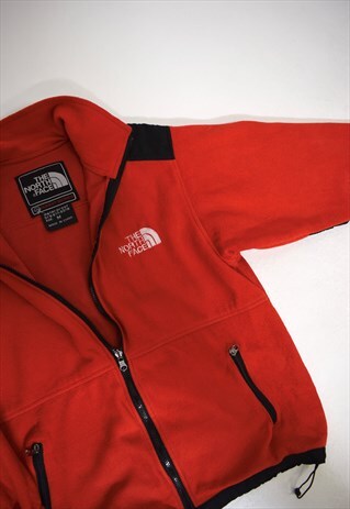 VINTAGE 90S NORTH FACE RED BLACK JACKET