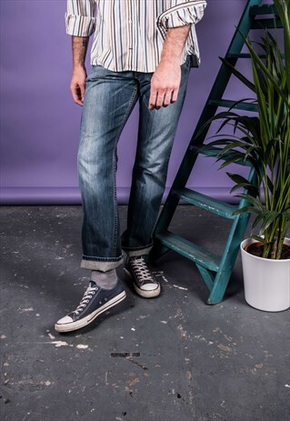 VINTAGE LEVI'S 527 JEANS IN BLUE