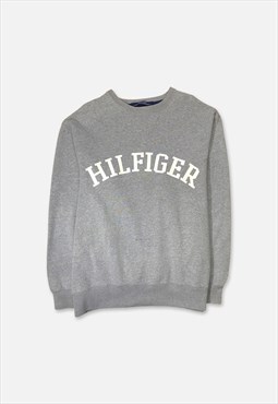 Vintage Tommy Hilfiger Crewneck Sweatshirt : Grey 