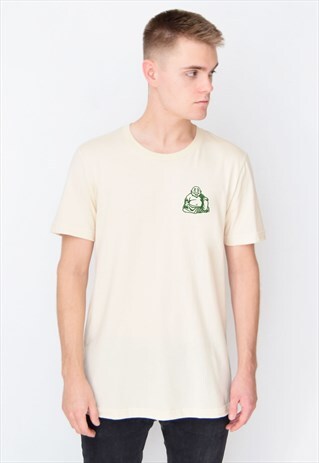 BEIGE BUDDHA (GREEN) T-SHIRT