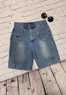 Vintage High Waisted Denim Shorts