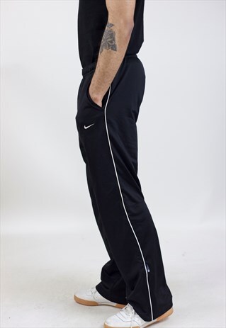VINTAGE 90'S NIKE BLACK TRACKSUIT BOTTOMS