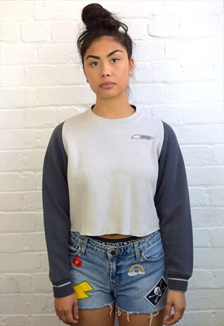 VINTAGE 90'S CROPPED ADIDAS SWEATSHIRT