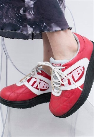 VINTAGE MBT MASAI LEATHER COMFORT WALKING PLATFORM SHOES