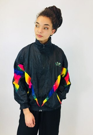 VINTAGE FESTIVAL 80S RAVE WINDBREAKER JACKET