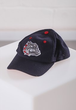 Vintage Gonzaga Bulldogs Cap in Navy Fitted Basketball Hat