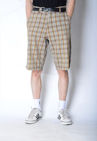 VINTAGE 90S CHECK SHORTS