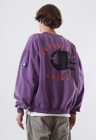 90'S VINTAGE MENS NIKE CHALLENGE COURT TENNIS SWEATSHIRT