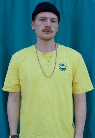 VINTAGE YELLOW NAUTICA T SHIRT