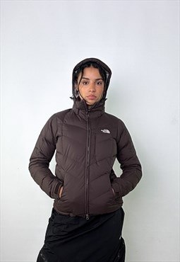 Dark Brown y2ks The North Face 600 Series Puffer Jacket Coat