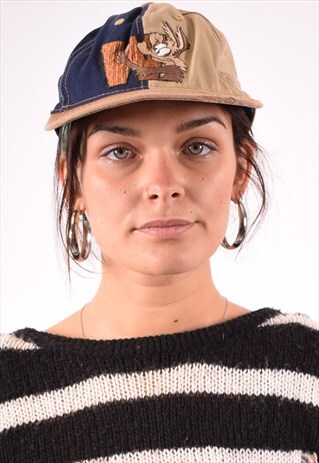 WOMENS VINTAGE CAP ONE SIZE BLUE 90S