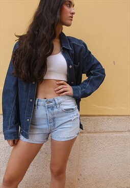 Original Levi's 70100 Blue Engineered Denim Jean Jacket