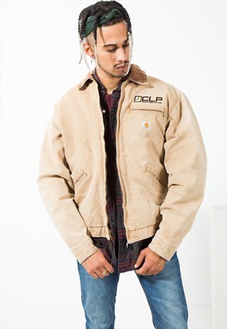 VINTAGE CARHARTT WINTER BLANKET JACKET / S2166