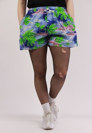 VINTAGE PATTERNED SHORTS
