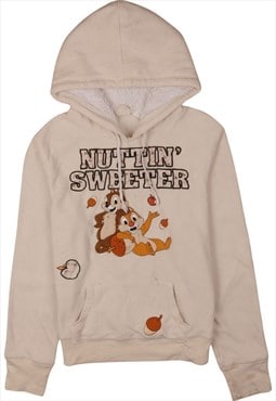 Vintage 90's Disney Fleece Jumper Nuttin Sweeter Hooded