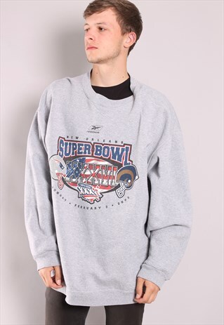 VINTAGE REEBOK SUPER BOWL SWEATSHIRT