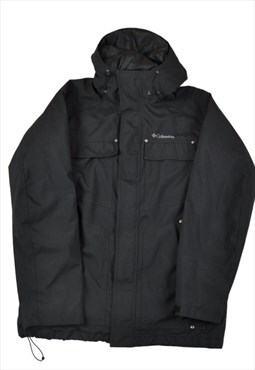 Vintage Columbia Jacket Waterproof Black Large
