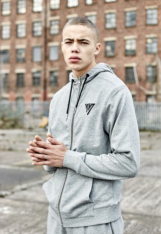 MASON ZIP-UP BASIC HOODIE