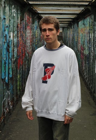 VINTAGE 90S 92 POLO RALPH LAUREN 'PWING' SWEATSHIRT
