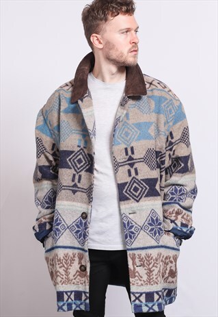 VINTAGE AZTEC INCA JACKET
