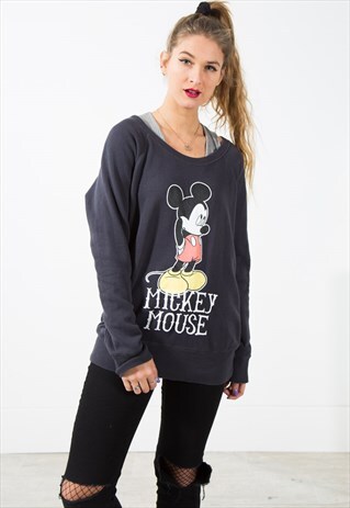 ON SALE - VINTAGE 90S STYLE DISNEY SWEATSHIRT / S2431