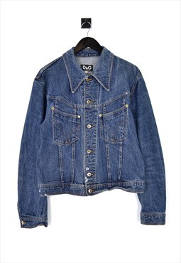 Vintage Dolce & Gabbana D&G Denim Jeans Trucker Jacket