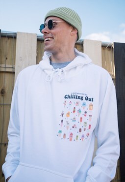 Chilling Out Men's Ice Cream Guide Hoodie
