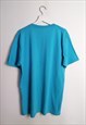 VINTAGE 90'S Y2K DC SKATE BIG LOGO T-SHIRT BLUE
