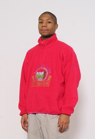 VINTAGE SERGIO TACCHINI 1/4 ZIP FLEECE