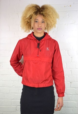 VINTAGE 90'S CALVIN KLEIN PULLOVER WINDBREAKER