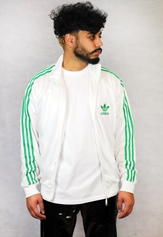 VINTAGE ADIDAS ORIGINALS TRACKSUIT SPORTS LOGO JACKET
